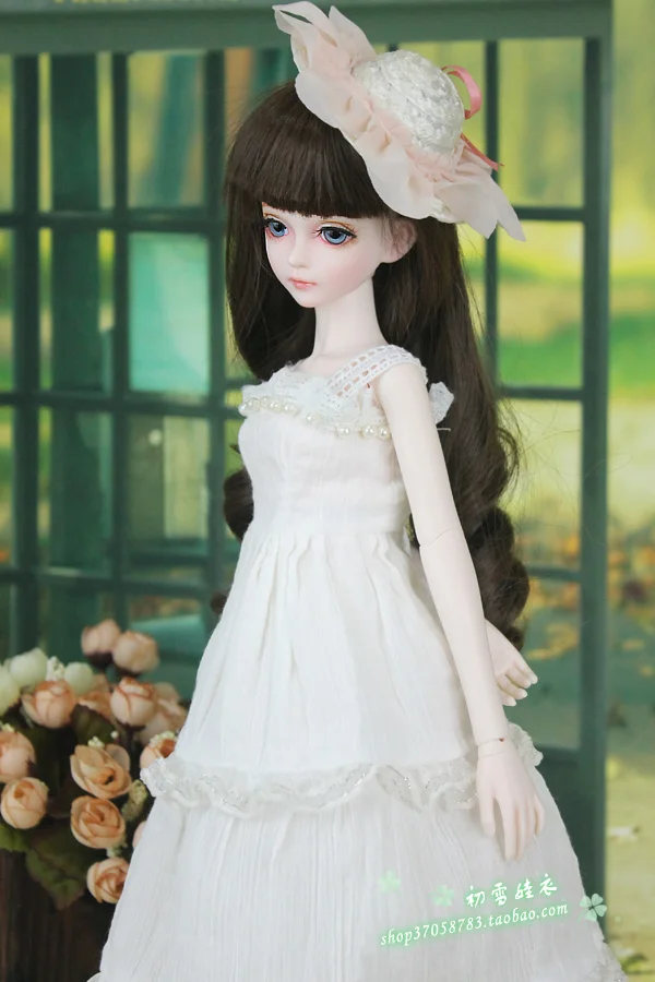 1/4 1/3 аксессуары для шарнирной одежды платье куклы шарнирного/SD MSD SD13 без обуви