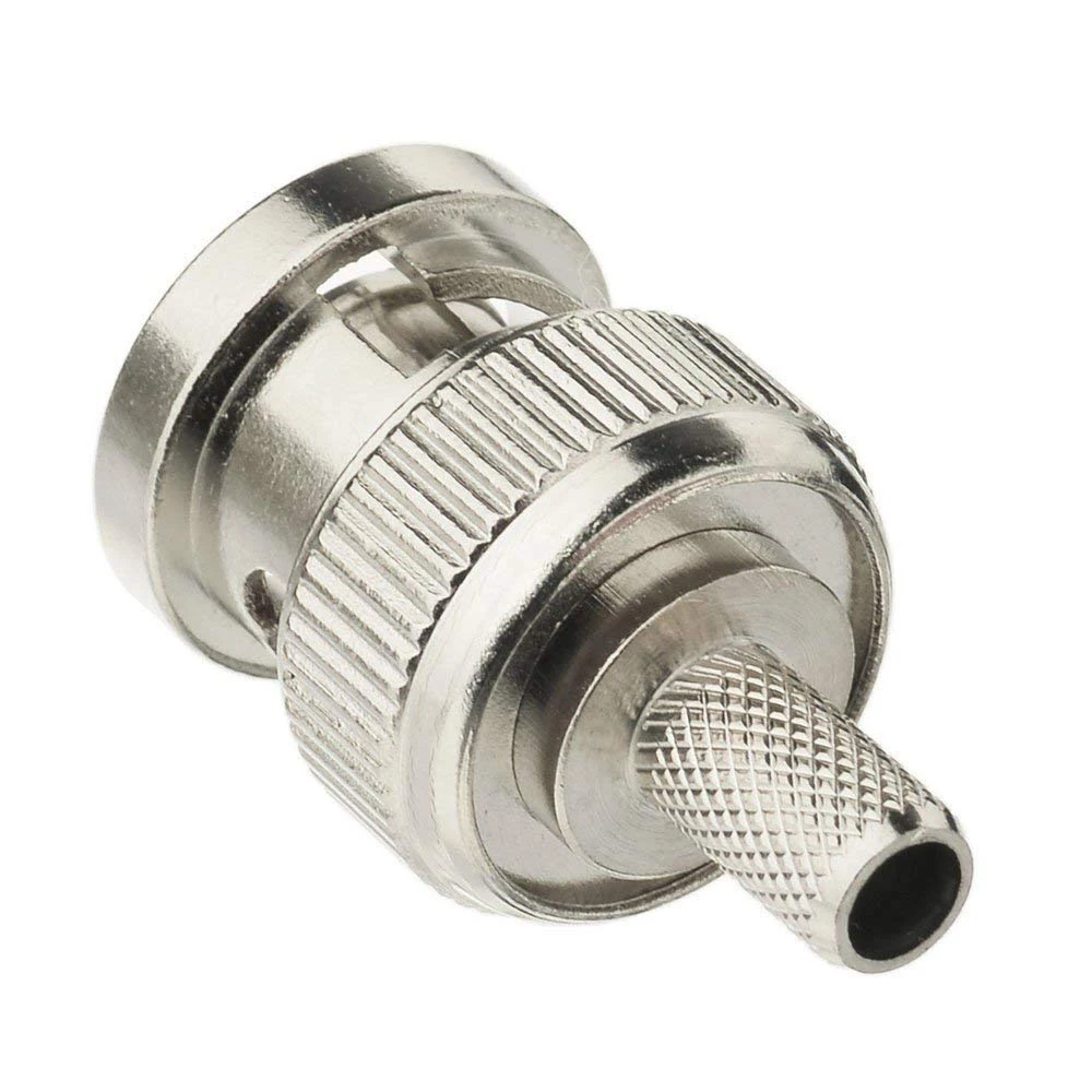 2/5/10 шт. обжимные соединители BNC для систем безопасности|Коробки передач и кабели|