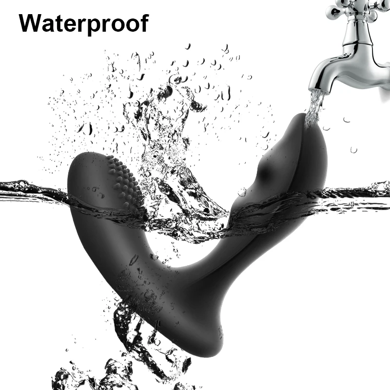 GUIMI простаты массажер вибратор для Для мужчин Анальная пробка мощный 12 Скорость