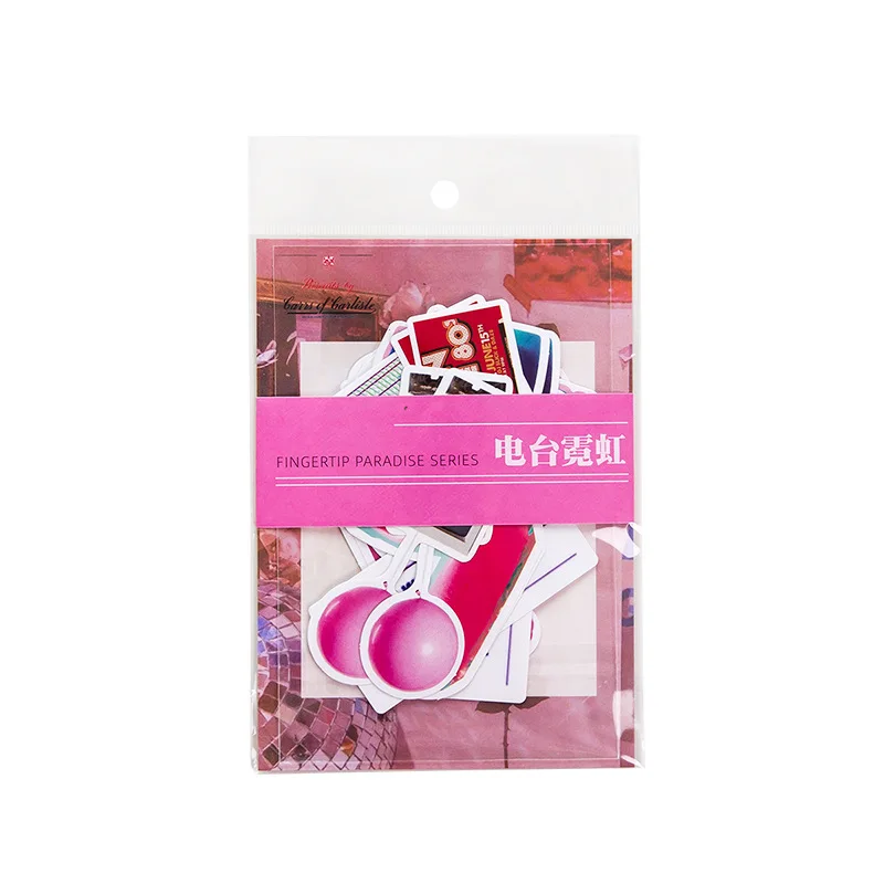 40 шт./упак. Винтаж Бумага Стикеры набор Ретро плакат декоративный Diy этикетка для