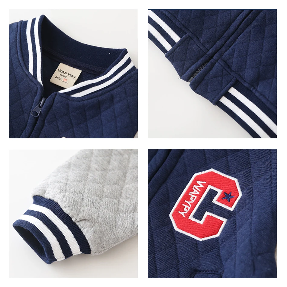

Girls Clothes Coat Fashion Baseball Jackets Spring Autumn Sport Casual Clothes Children Cardigan Kids For 2-8 Years