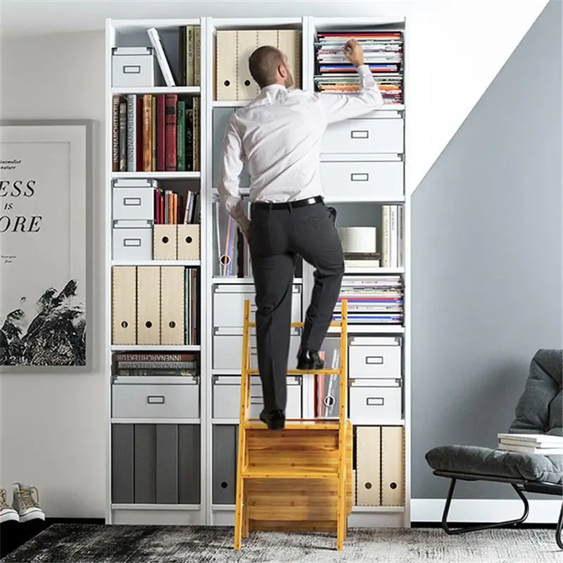 Escalera Sgabelli Cucina tabrete De Cocina Ванная комната для пожилых людей Tangga Lipat деревянная Escaleta