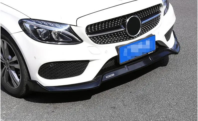 Спойлер для корпуса W205 2016 2018 Mercedes Benz c класс ABS задний спойлер бампер диффузор