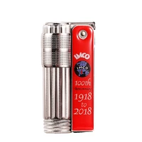 new imco flint gasoline lighter 100th anniversary nostalgic limited edition cigarette series 1918 to 2018 kerosene oil lighter