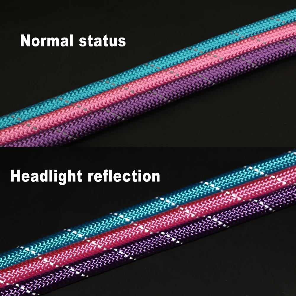 Светоотражающий длинный нейлоновый поводок для больших и маленьких