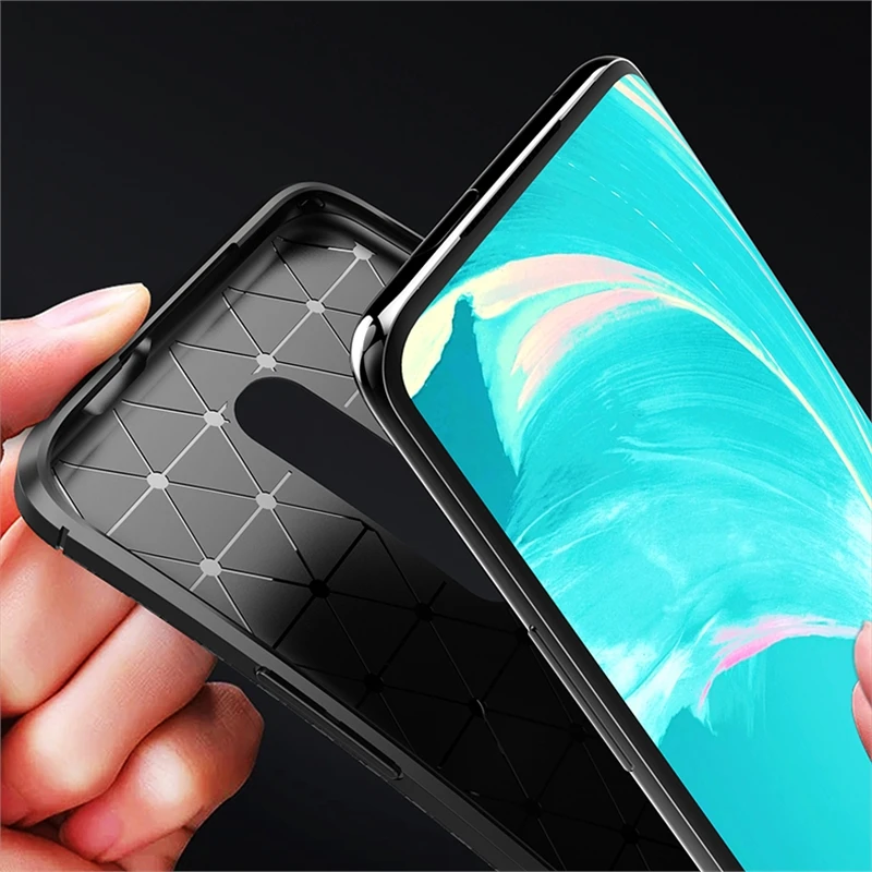 Чехол Joomer с ударопрочным узором мягкий 6 64 "для Oneplus 7 Pro чехол для сотового