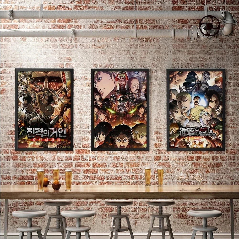 

Modular Hd Attack On Titan Japan Anime Prints Pictures Paintings Home Decor Canvas Poster Wall Artwork For Living Room No Frame