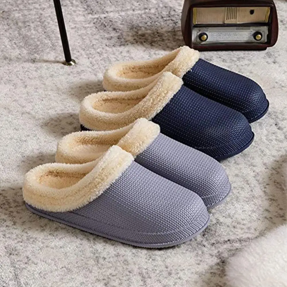 

Women Winter Furry Home Slippers 2021 EVA Warm Plush Slippers Japanese Style Fur Indoor Floor Shoes for Women Shoes home