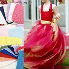 Вязаная юбка-пачка для девочек 23*20 см, топ-бандо 15*15 см, без бретелек, эластичная повязка на голову, модный аксессуар 6zSH939