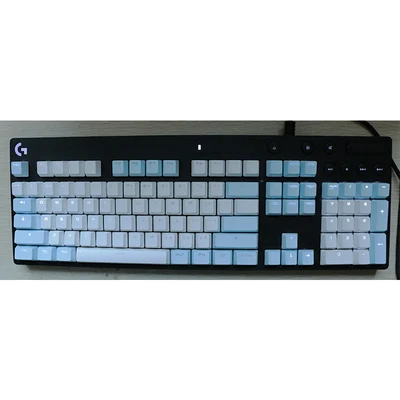 G610sky blue Ключ крышка s Механическая клавиатура музейный персональный светильник PBT logitech g610 Cherry mx 8,0 Phil пиратский корабль 104 ключ крышка - Цвет: G610sky blue
