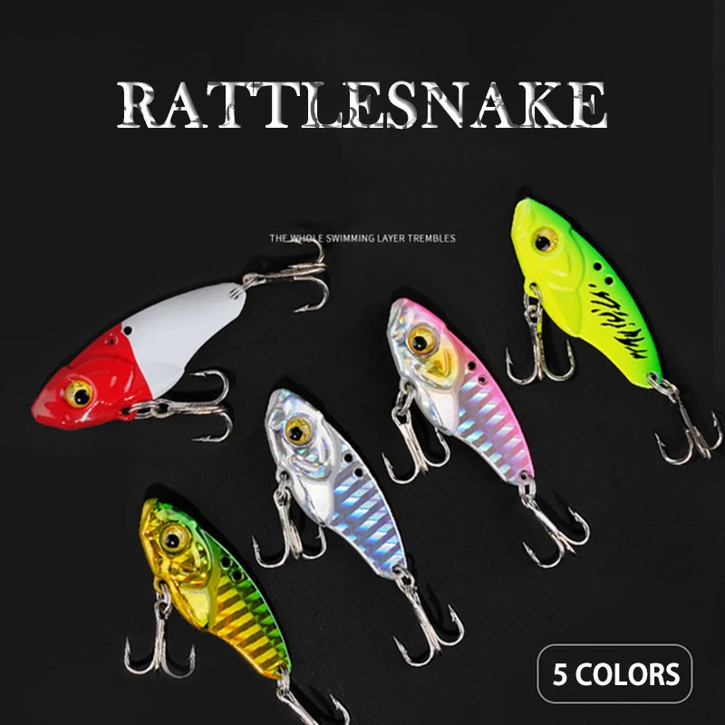 

X-Fin 5/7/10/15/20g Metal VIB Lures Treble Hook Wobblers Hard Artificial Bait 3D Eyes Jig Lure Jigs Freshwater Fishing