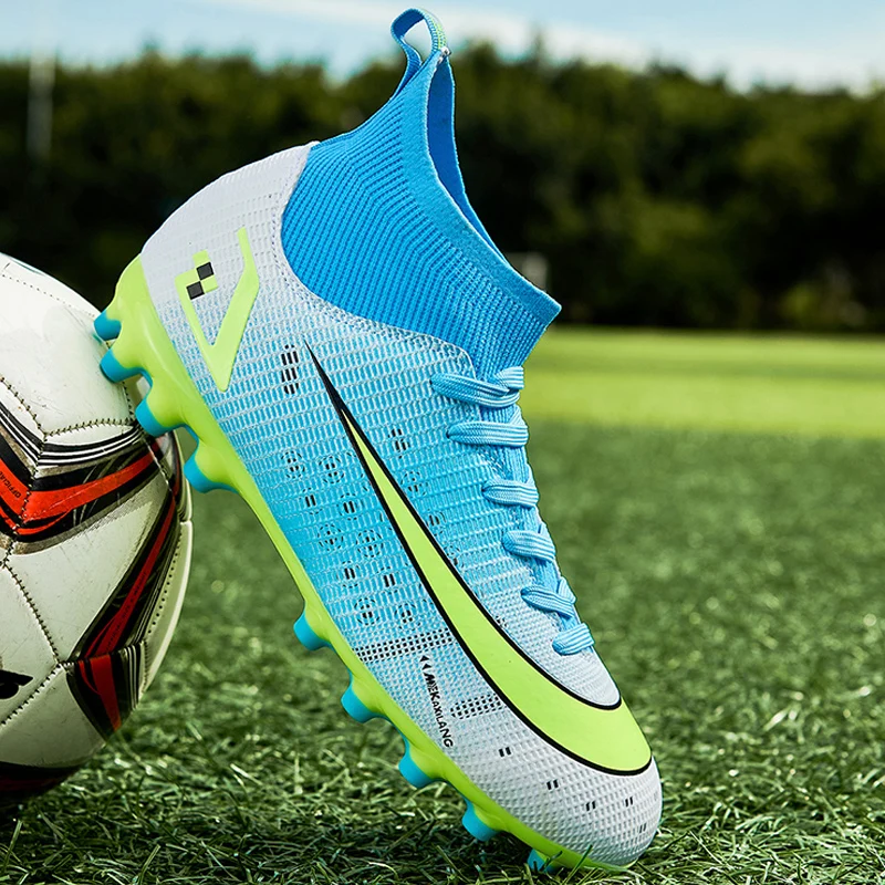 

Футбольная обувь для помещений, мужские кроссовки, футбольные бутсы, футбольные бутсы для детей, футбольные бутсы AG/FG, тренировочная спорти...