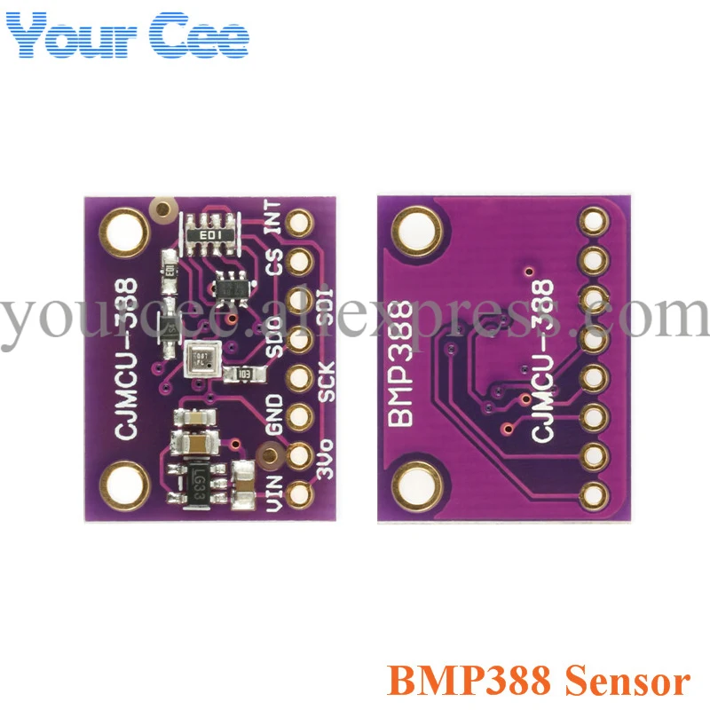 BMP388 Air Pressure Sensor Digital Temperature Atmospheric Module 24-bit Low Noise | Электронные компоненты и