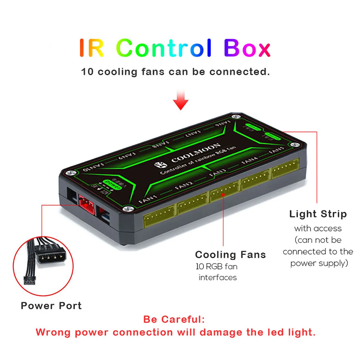 12 В постоянного тока 120 мм RGB компьютерный кулер вентилятор двойной Aura PC чехол вентилятор охлаждения для бесшумной игровой чехол с ИК-пультом дистанционного управления