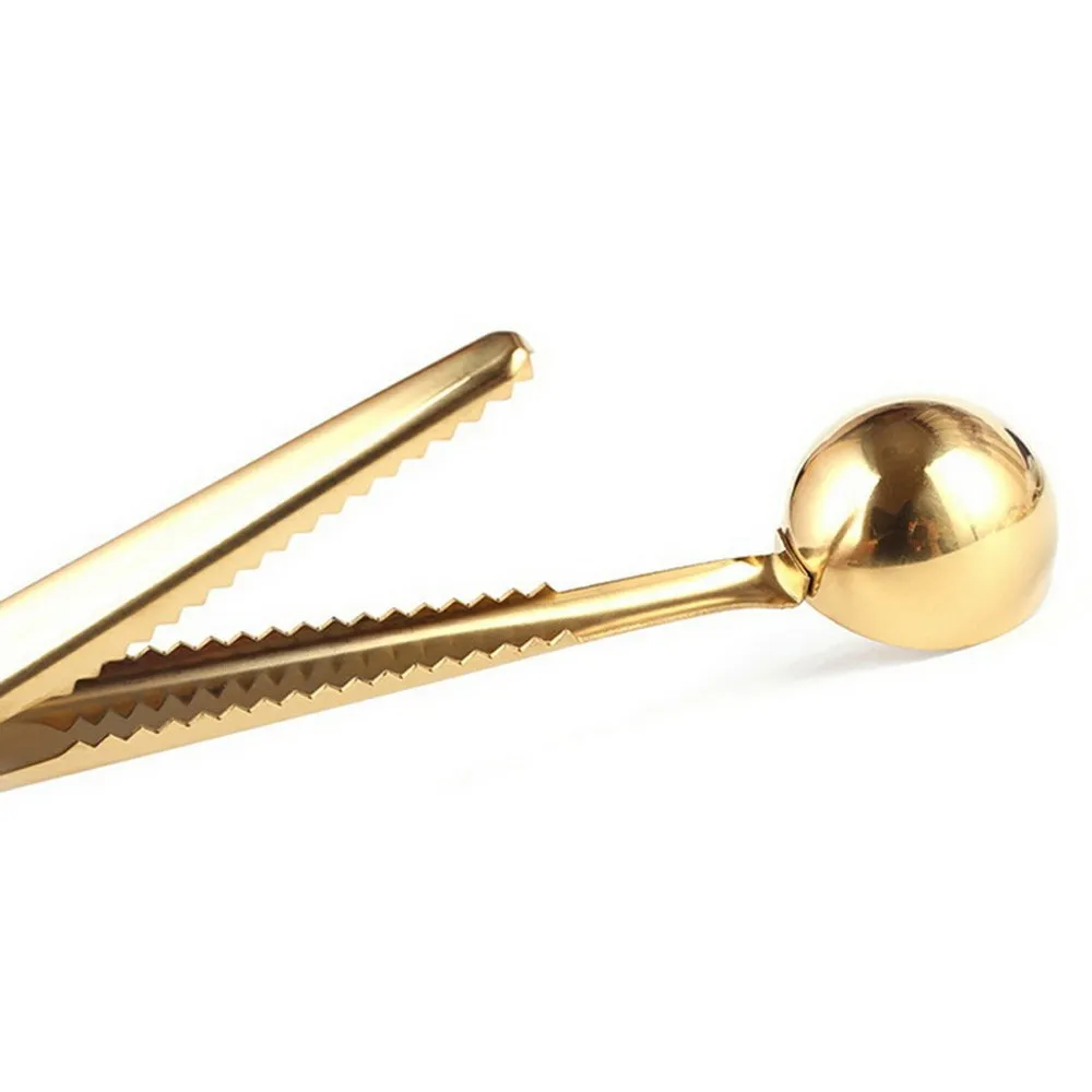 

Multifunction Kitchen Supplies Coffee Scoop With Clip Stainless Steel Tea Coffee Measuring Cup Coffee Scoop Spoon