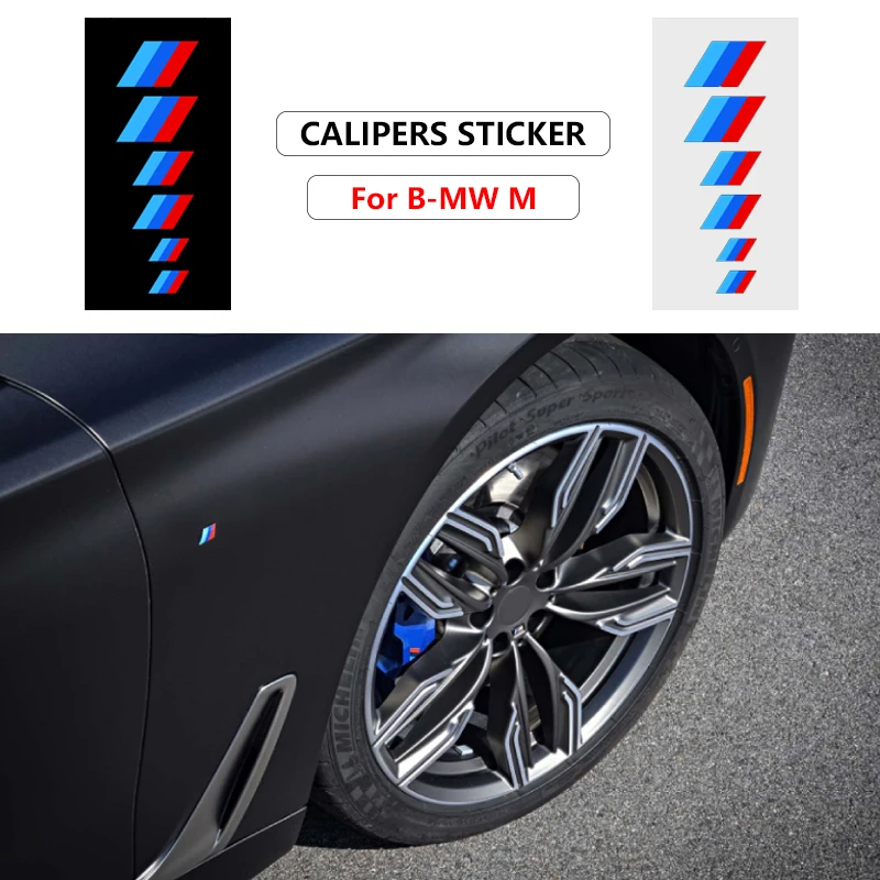 6 шт. автомобильные наклейки для BMW M3 M5 G01 F20 G30 F30 F31 E36 E39 E87 E60 E46 E91 E90 X1 X3|Наклейки на