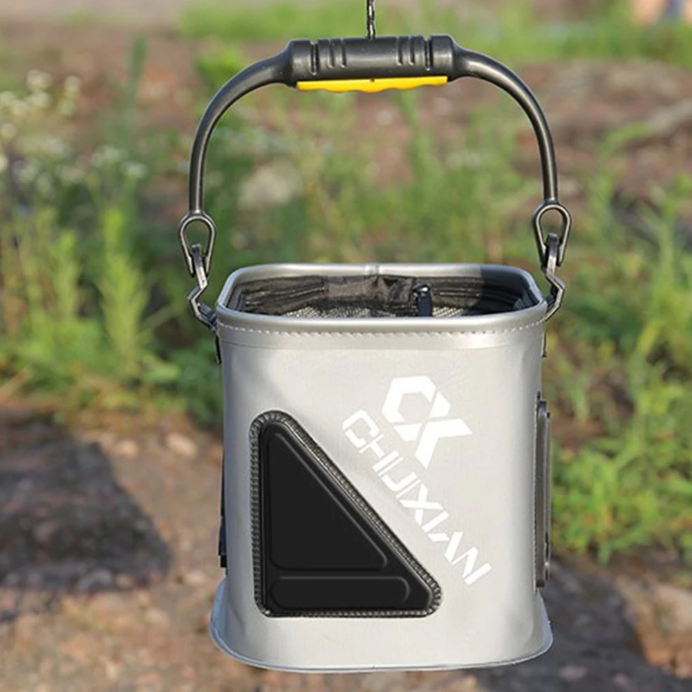 

Portable EVA Fishing Bag Collapsible Fishing Bucket Live Fish Box Tackle Storage Bag With Rope/Handle Fishing Accessories