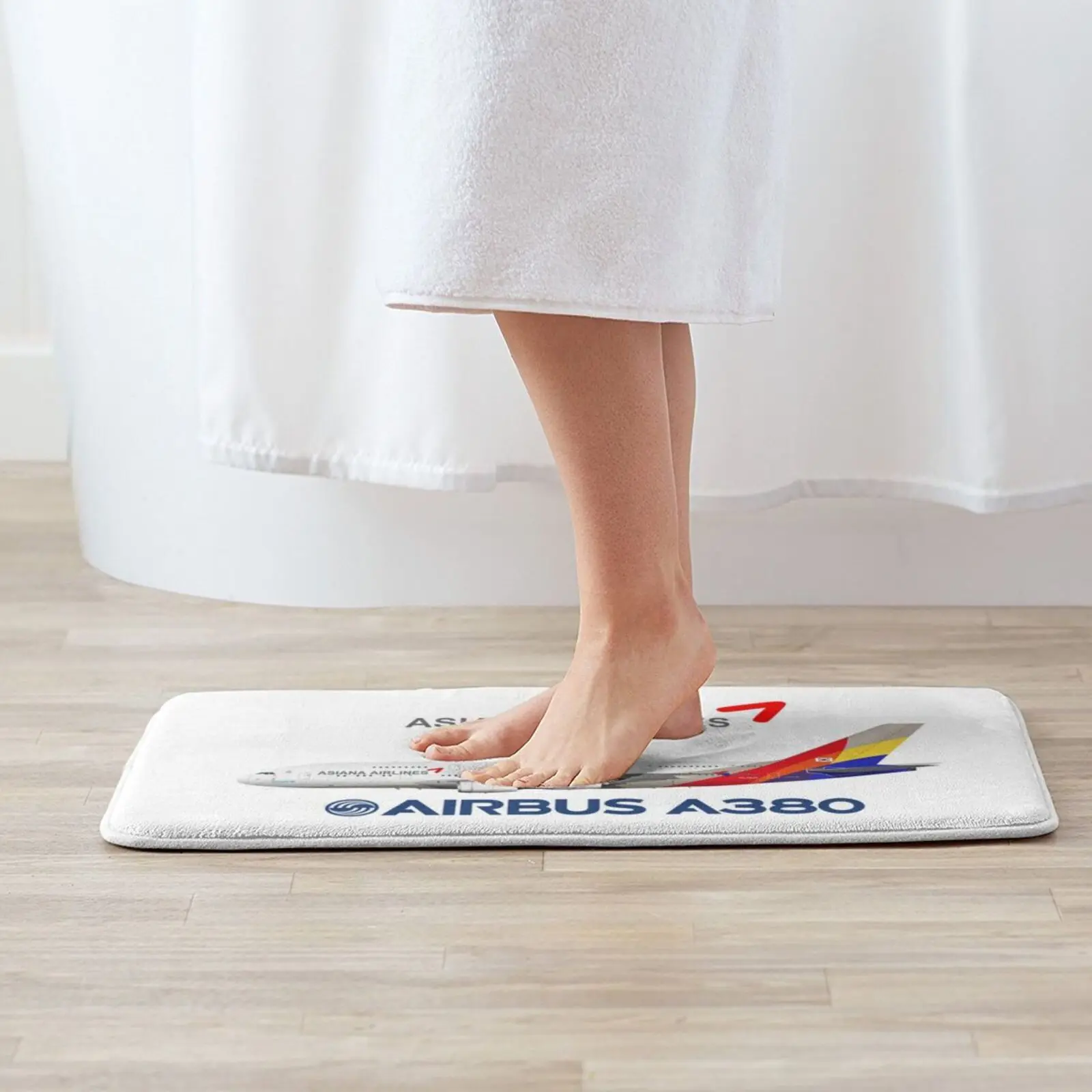 Иллюстрация сианы модель еженедельника коврик подушка для аэробусов A380 Asiana South