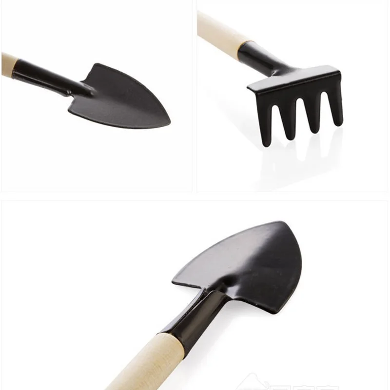 3 шт./компл. Мини садовые инструменты из нержавеющей стали горшечные растения