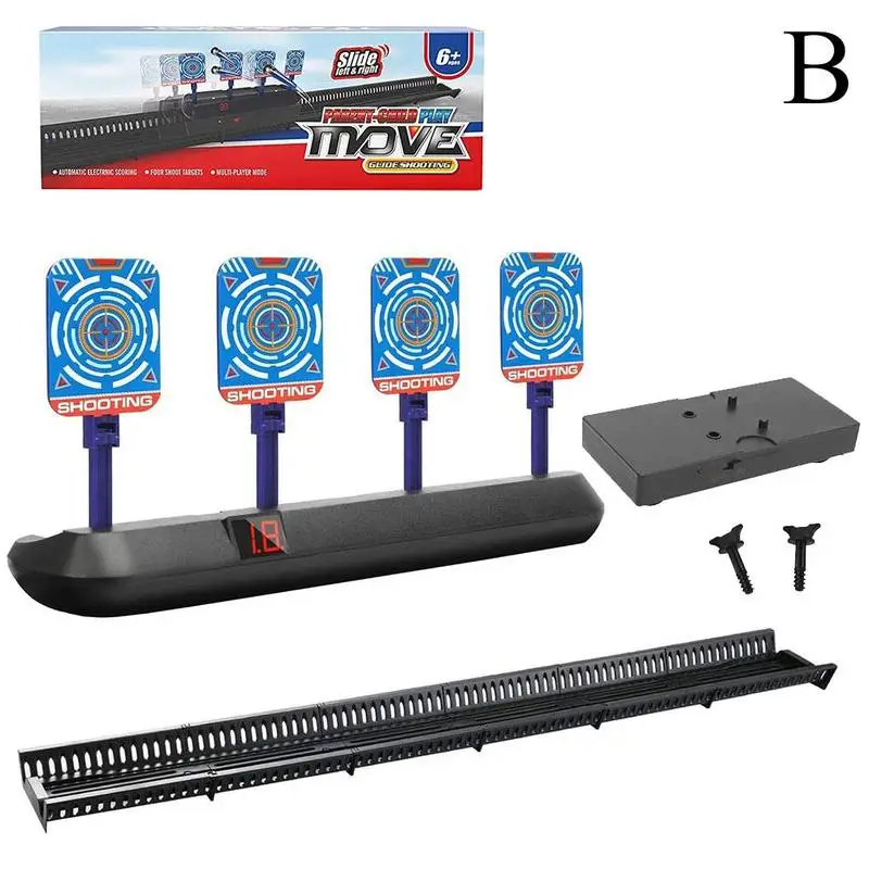 

Intelligent Auto-Reset Electronic Scoring Target for Elite/Mega/Rival Series Light Sound Scoring Bullet Target Toy