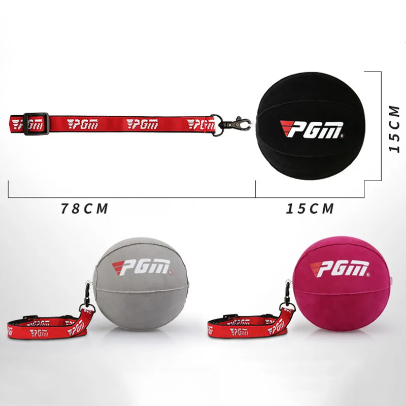 

1pc PVC Golf Swing Trainer Ball With Golf Smart Inflatable Assist Posture Correction Training For Golfers With Random Color Pump