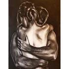 5D алмазная живопись сделай сам, портрет пары, полная квадратнаякруглая бриллиантовая живопись, ручная работа, украшение для дома, подарок