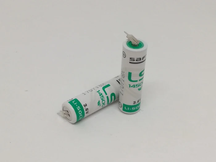 Новая Оригинальная литиевая батарея SAFT LS14500 AA 3 6 В 2600 мАч Тионилхлорид