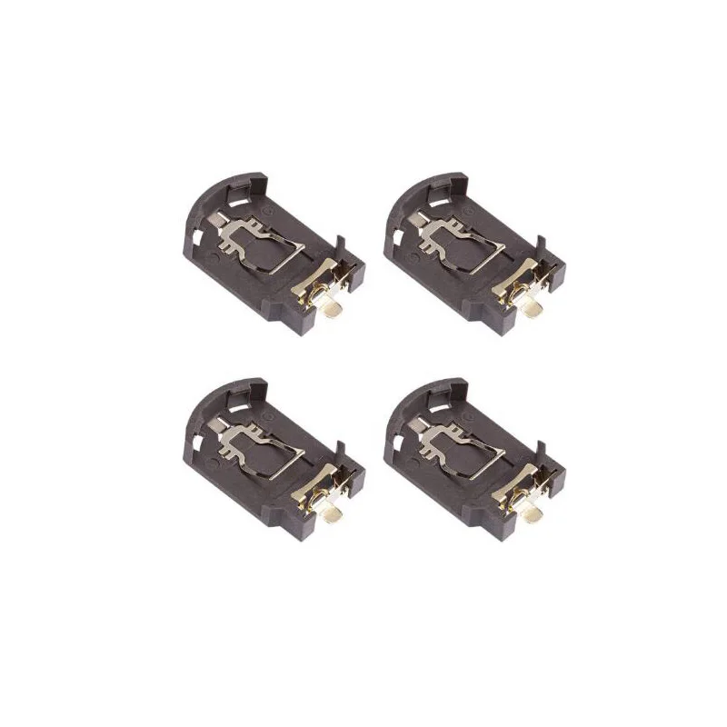 

10pcs SMT SMD CR2032 plastic button cell battery base holder for CR2032 Battery