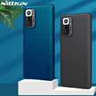 Чехол Nilkin для Xiaomi Redmi Note 10 Pro Max 10T 5G 10 s, чехол Nillkin Frosted Shield, жесткий ударопрочный чехол для Redmi Note10 Shell