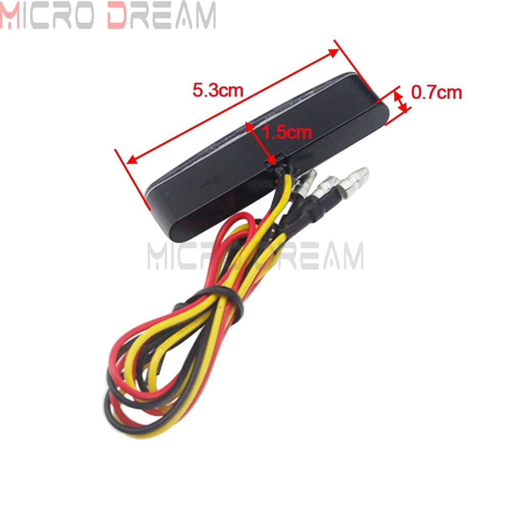 Задсветильник стоп-сигнал для мотоцикла 1 шт. 12 В 9 светодиодов |