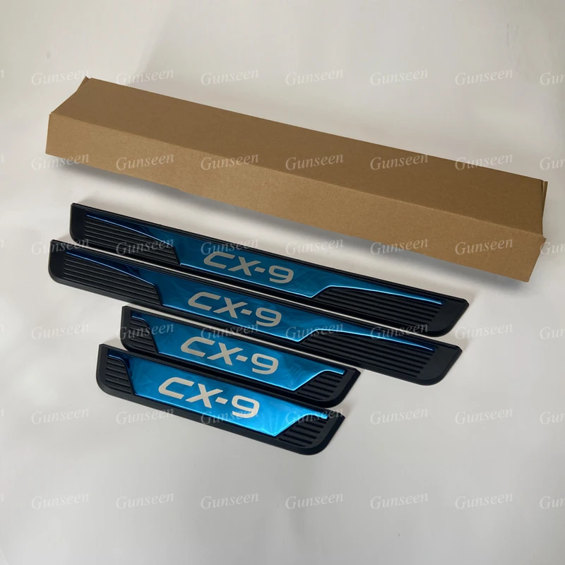 Автомобильные аксессуары для CX9 2020 Накладка на порог накладка педаль отделка из