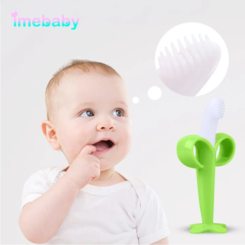 Imebaby пищевой силиконовый Прорезыватель зубов безопасный для детские игрушки