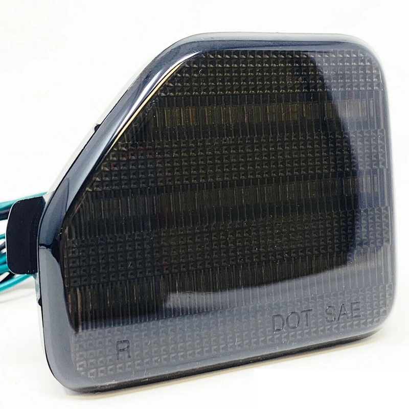 

Car Smoked Lens Full LED Rear Bumper Reflector Light Kit for Jeep Wrangler JL 18-20