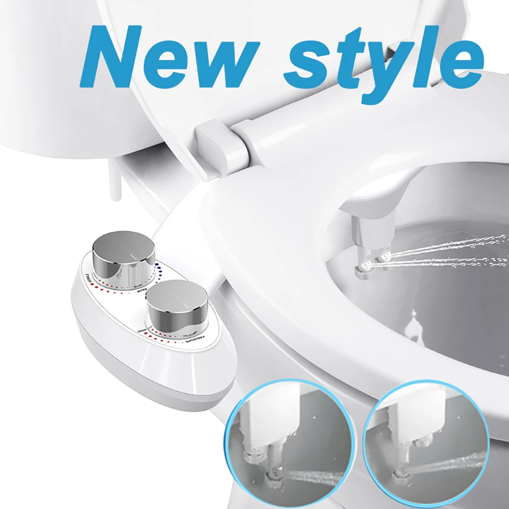 Неэлектрический биде сиденье для унитаза аксессуары автоматический чистящий