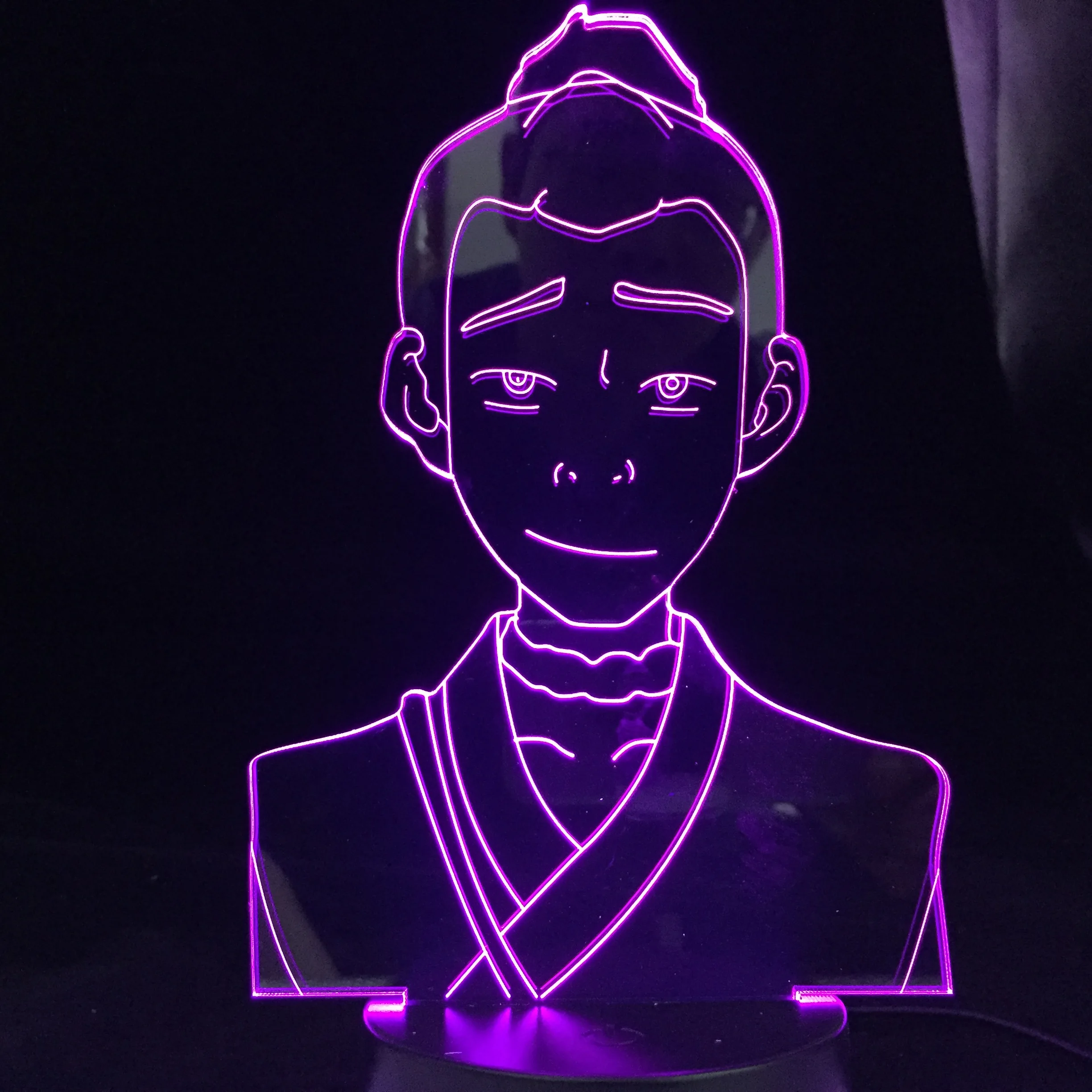

Avatar The Last Airbender Sokka 3D Lamp for Child Birthday Gift Home Decor Led Night Light Room Decor Light Sokka