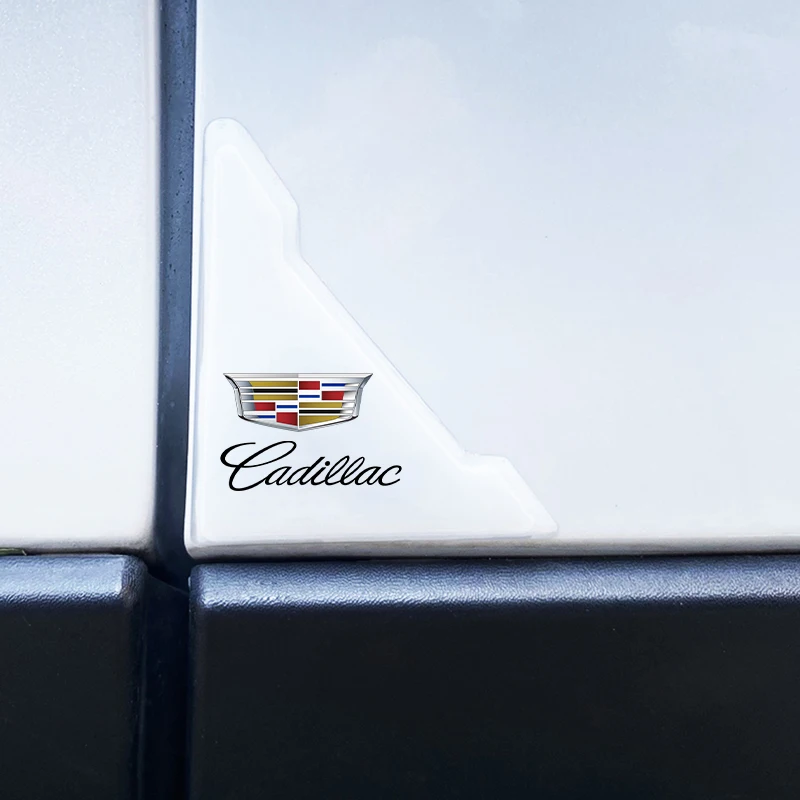 2 шт. силиконовые защитные накладки на углы автомобильных дверей для Cadillac Escalade ATS