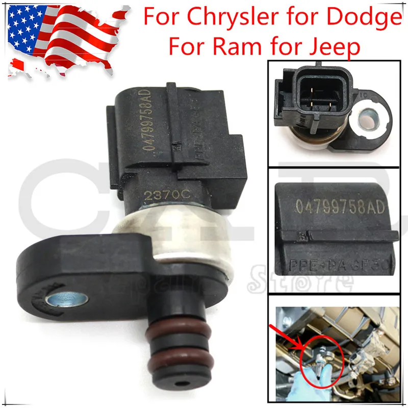 

Good Quality - For Dodge for Chrysler for JEEP Transmission Governor Pressure Sensor Transducer 45RFE 545RFE 68RFE 04799758AD