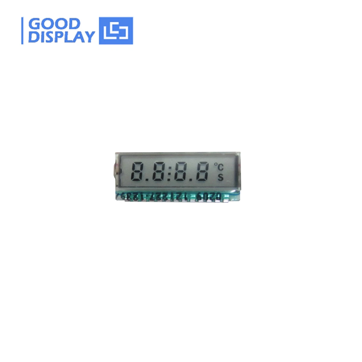 

Small 4 Digit TN Transflective LCD Panel