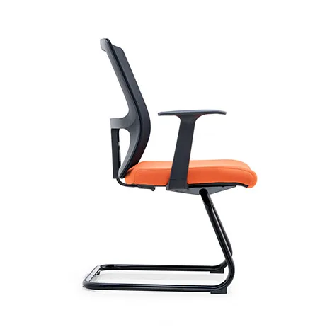 

Waterproof Home Office Breathable Comfortable Bow-shaped Office Chair Professional Pure orange Office Mesh Chair [Bulk Buy]
