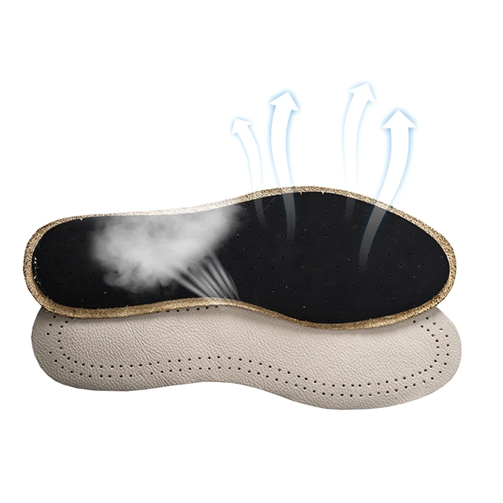 

Replacement Deodorize Shoe Pad Insert Insoles Boots Outdoor Sports Leather Cushion