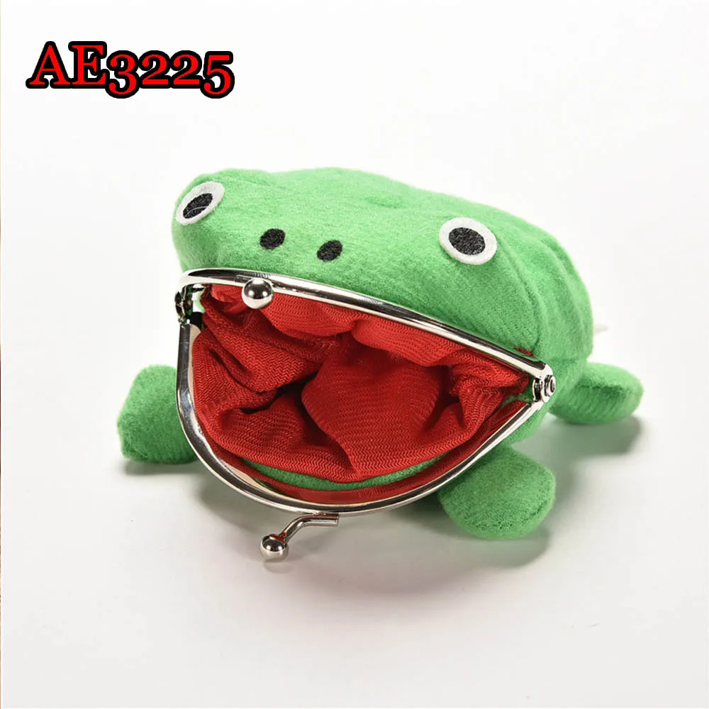 Кошелек Naturo Frog с аниме-героями мультфильмов Зеленый манга фланелевый маленький