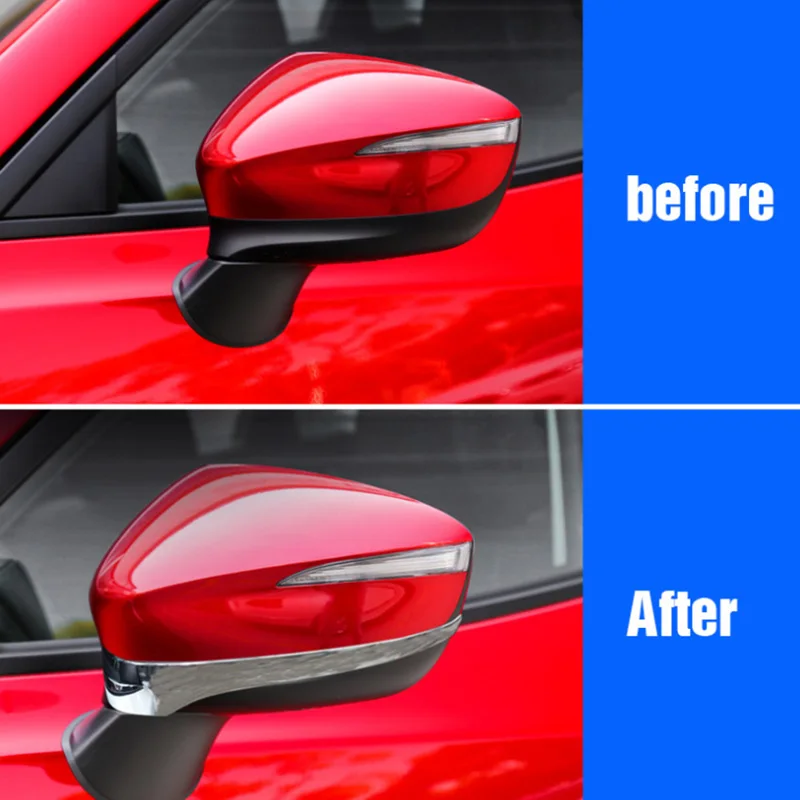 Для Mazda CX 3 CX3 хромированная Автомобильная дверь боковое зеркало заднего вида