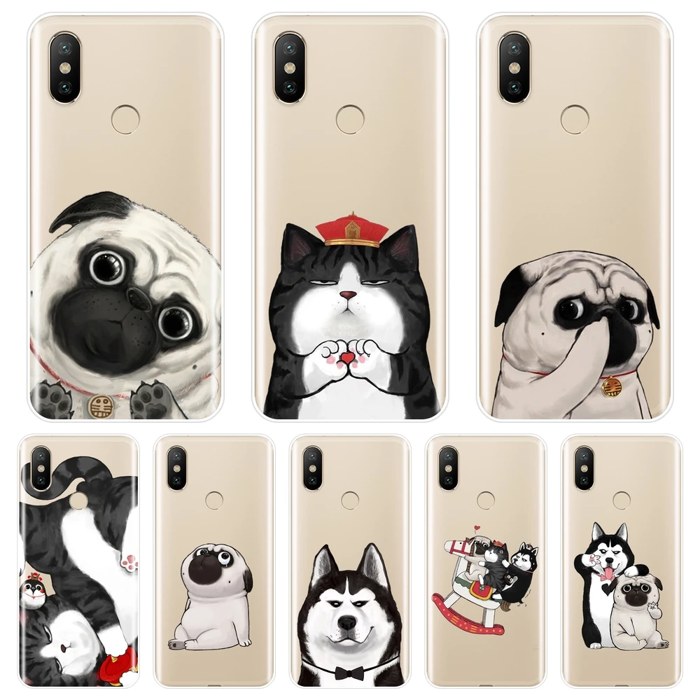 Чехол-накладка для Xiaomi Mi A1 A2 Lite 8 SE Mi5 Mi6 Mi8 мягкий силиконовый чехол телефона 5 5C 5S 5X 6