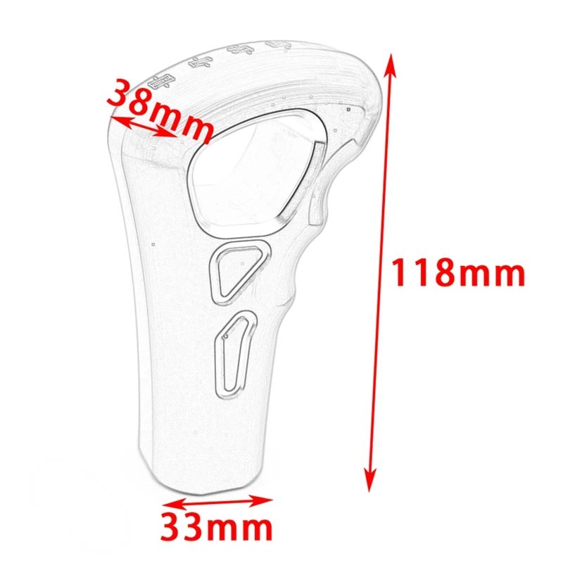 AP68-Gear Shift Knob Grip for Polaris RZR 570 800 900 170 S 1000 EP Ranger XP EPS UTV Accessories | Лодки вездеходы и прочий