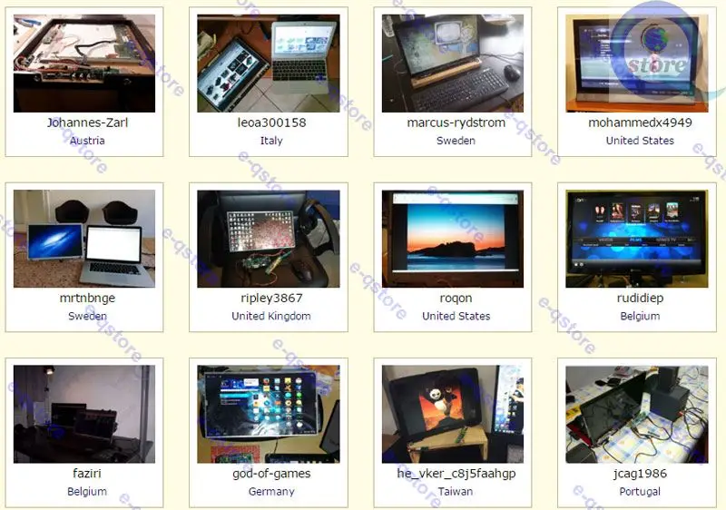 E-qstore: преобразователь ЖК-контроллера LQ150X1LW71N экран 1024X768 в монитор Raspberry Pi плата