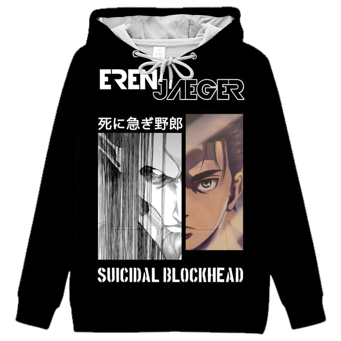 

Attack on Titan 3D Pattern Kids Outerwear Fleece Hooded Sweatshirt Children's Clothing Girls' Boys Hoodies Sportswear Teens Top
