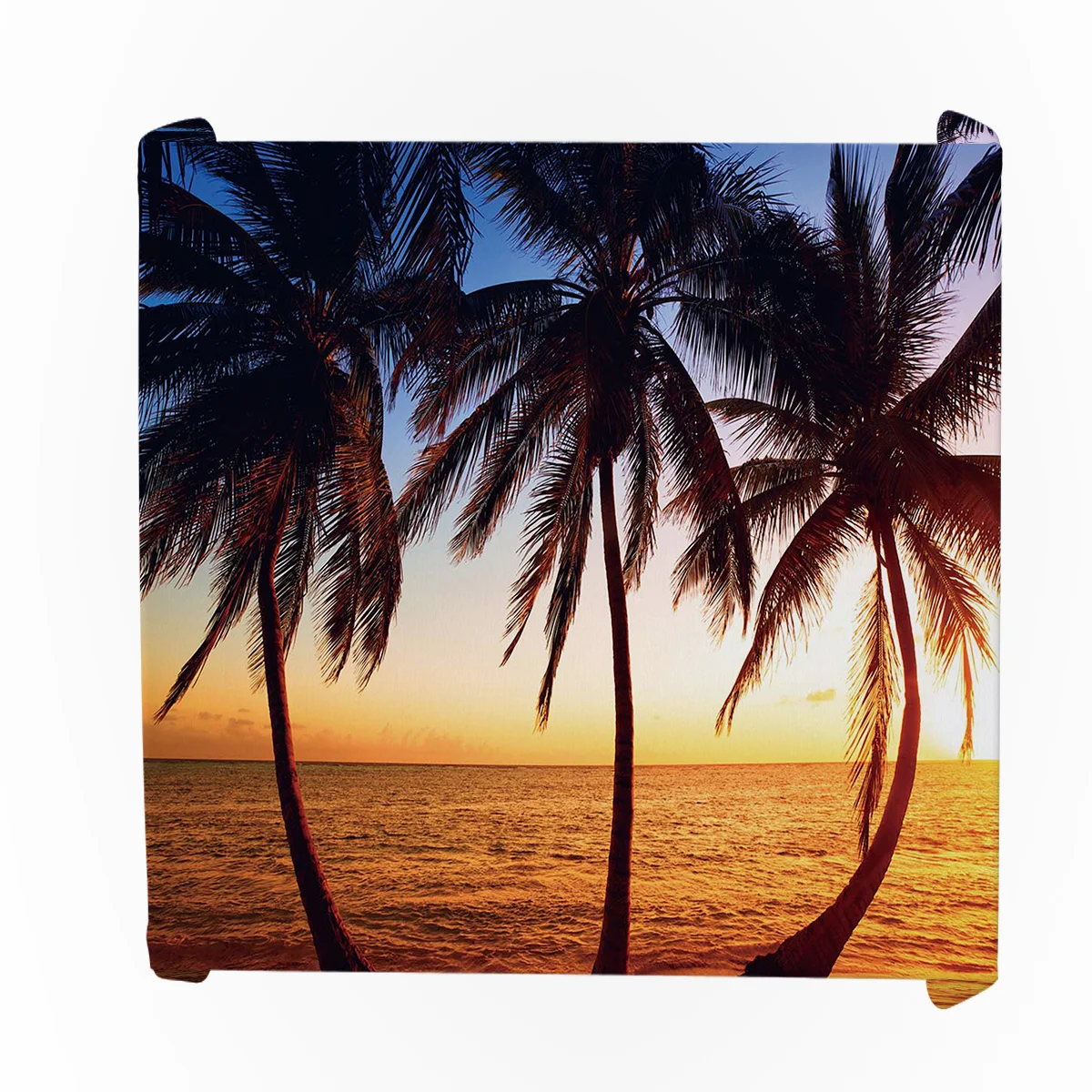 Закат кокосовой пальмы пляжный стол чехлы домашние мужские Дешевые скатерти