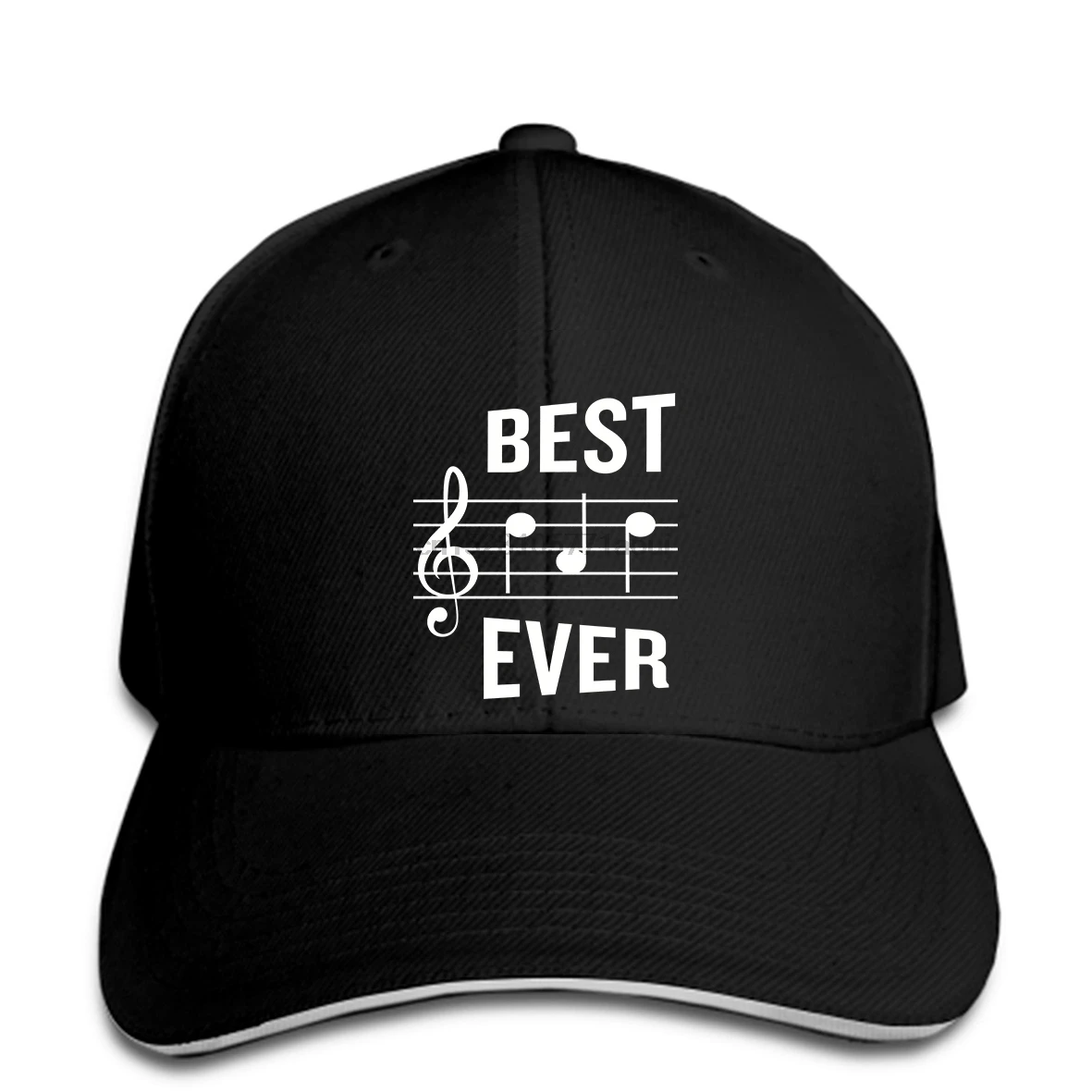 

Baseball cap Printed Men Print hat snapbacks Best Dad Ever Funny Music Note Father Women Baseball caps