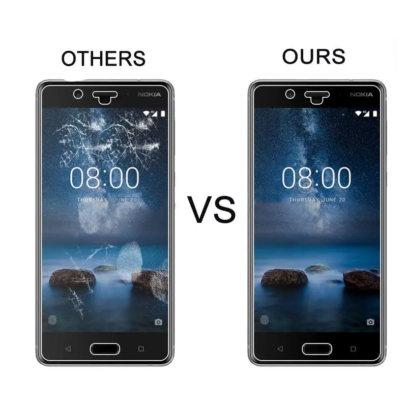 2 шт для Nokia 7 7,1 Plus защитная пленка из закаленного стекла для Nokia 2,1 3 5 5,1 6 6,1 8 8,1 Plus Защитная прозрачная пленка