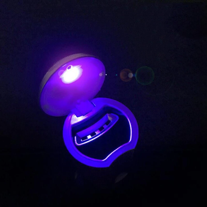 Автомобильный светодиодный пепельница с крышкой может использоваться в